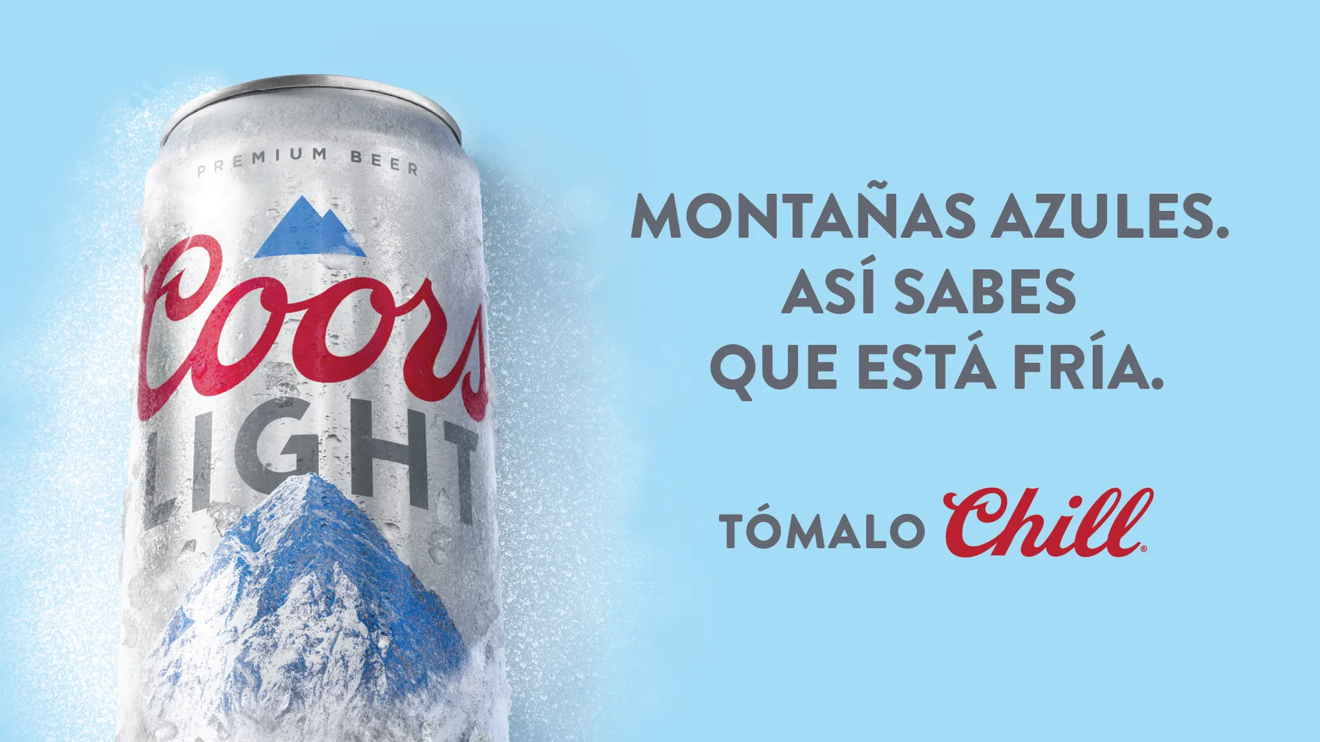 COORS LIGHT. BLUE MOUNTAINS campaign asset 2