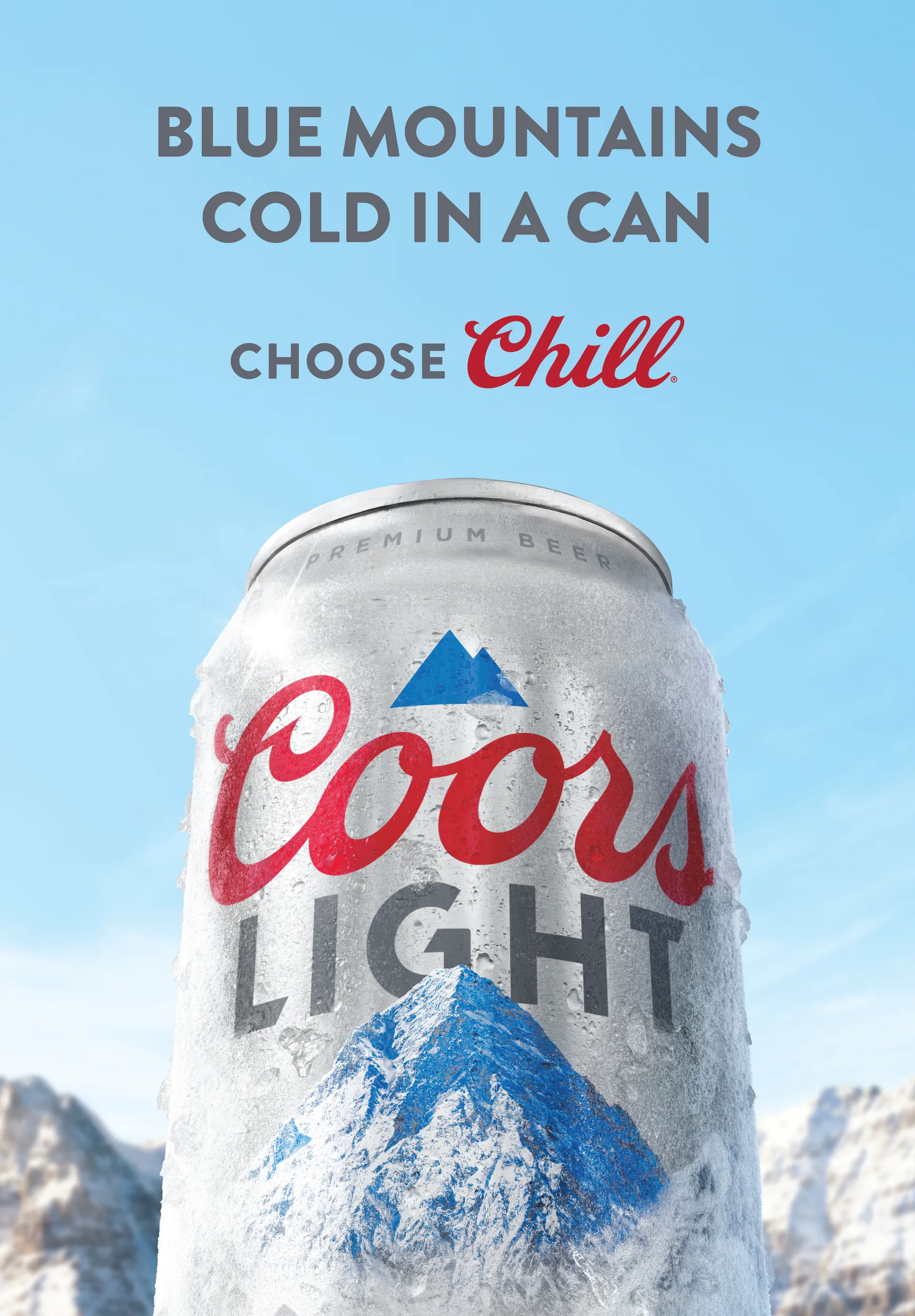 COORS LIGHT. BLUE MOUNTAINS campaign asset 5