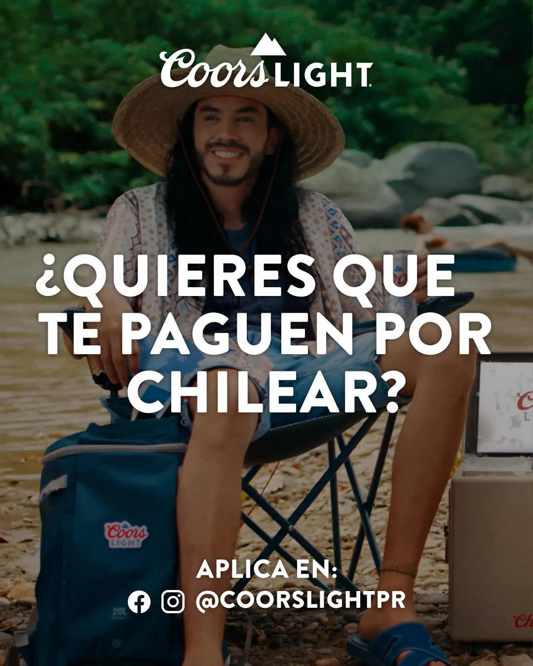 COORS LIGHT. SUMMER JOBS campaign asset 1
