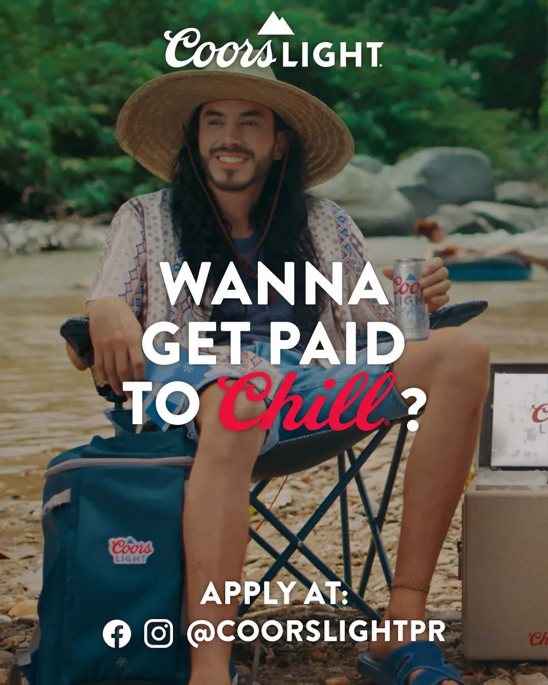 COORS LIGHT. SUMMER JOBS campaign asset 2