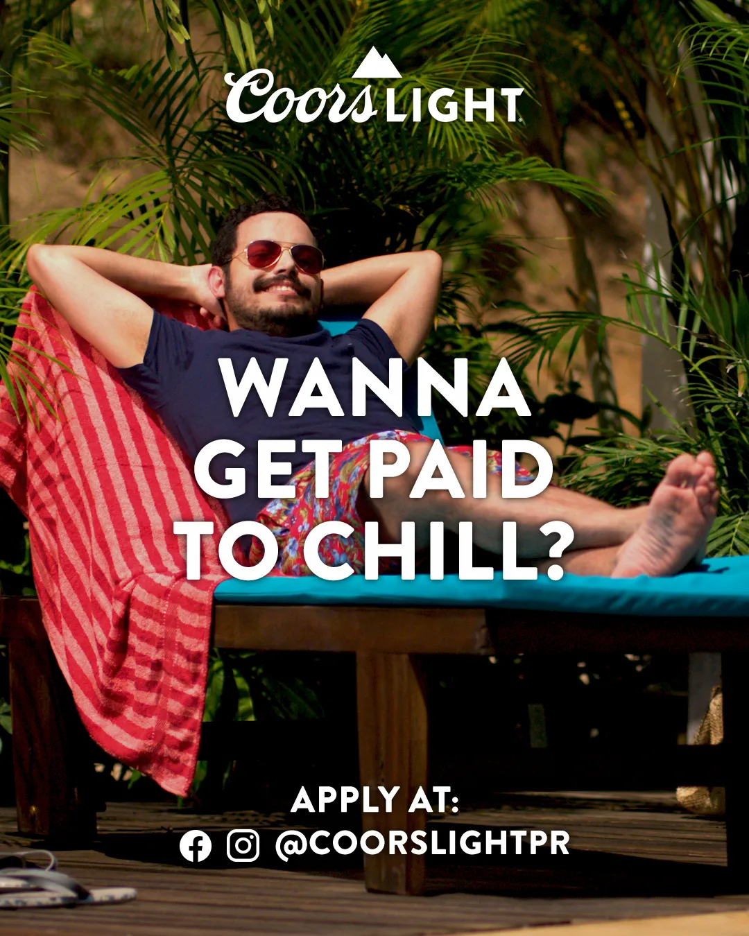 COORS LIGHT. SUMMER JOBS campaign asset 3