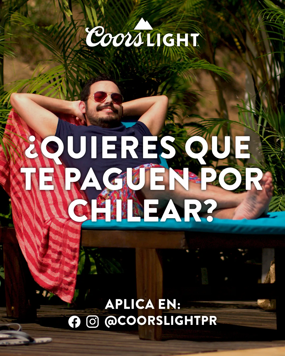 COORS LIGHT. SUMMER JOBS campaign asset 4