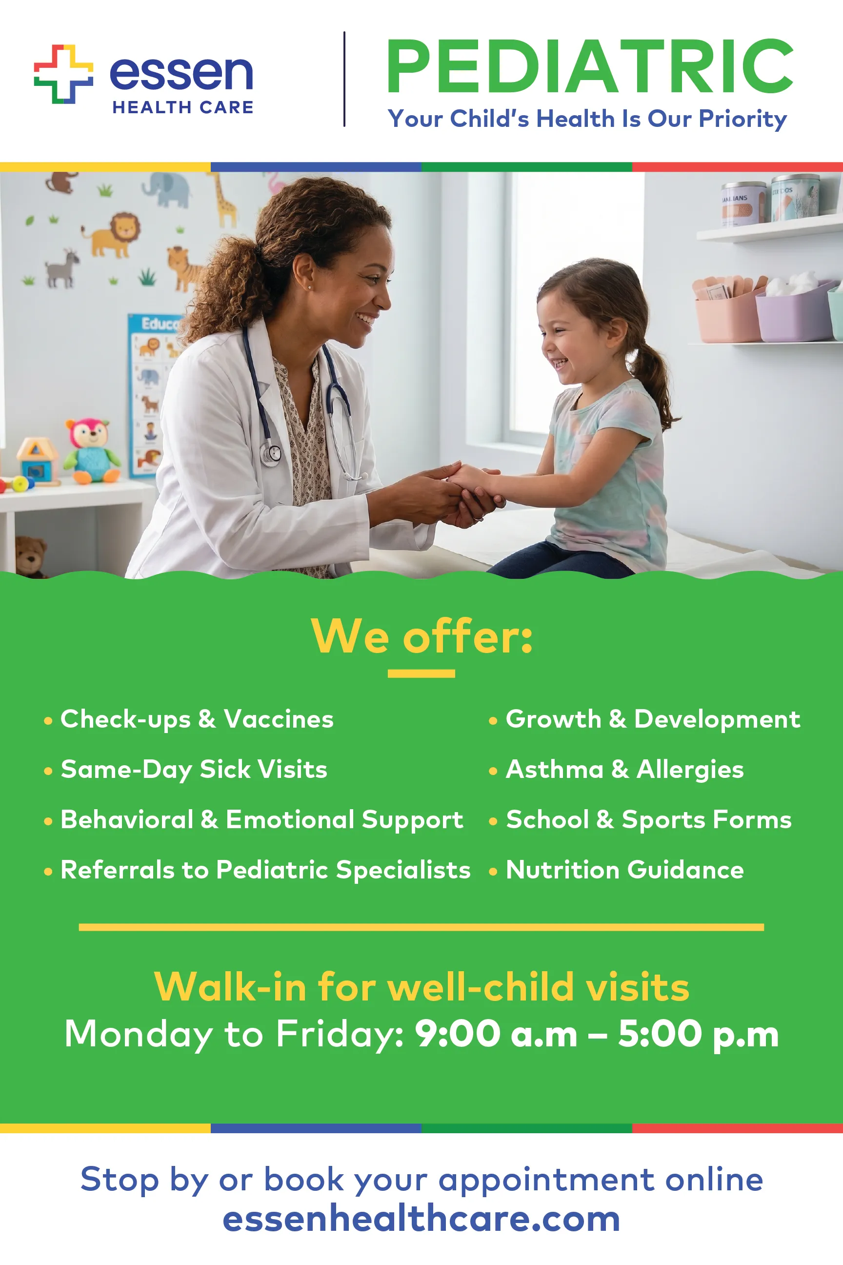 ESSEN HEALTHCARE. HEALTH IS ESSENTIAL campaign asset 7