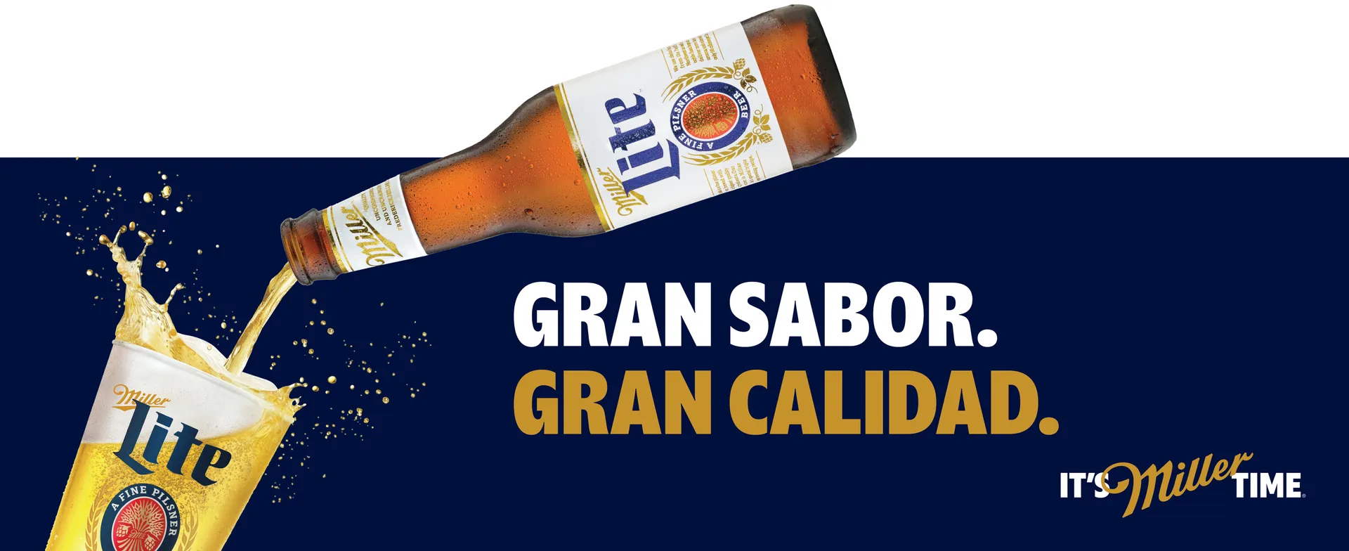 MILLER LITE. LATIN AMERICA CAMPAIGN campaign asset 1