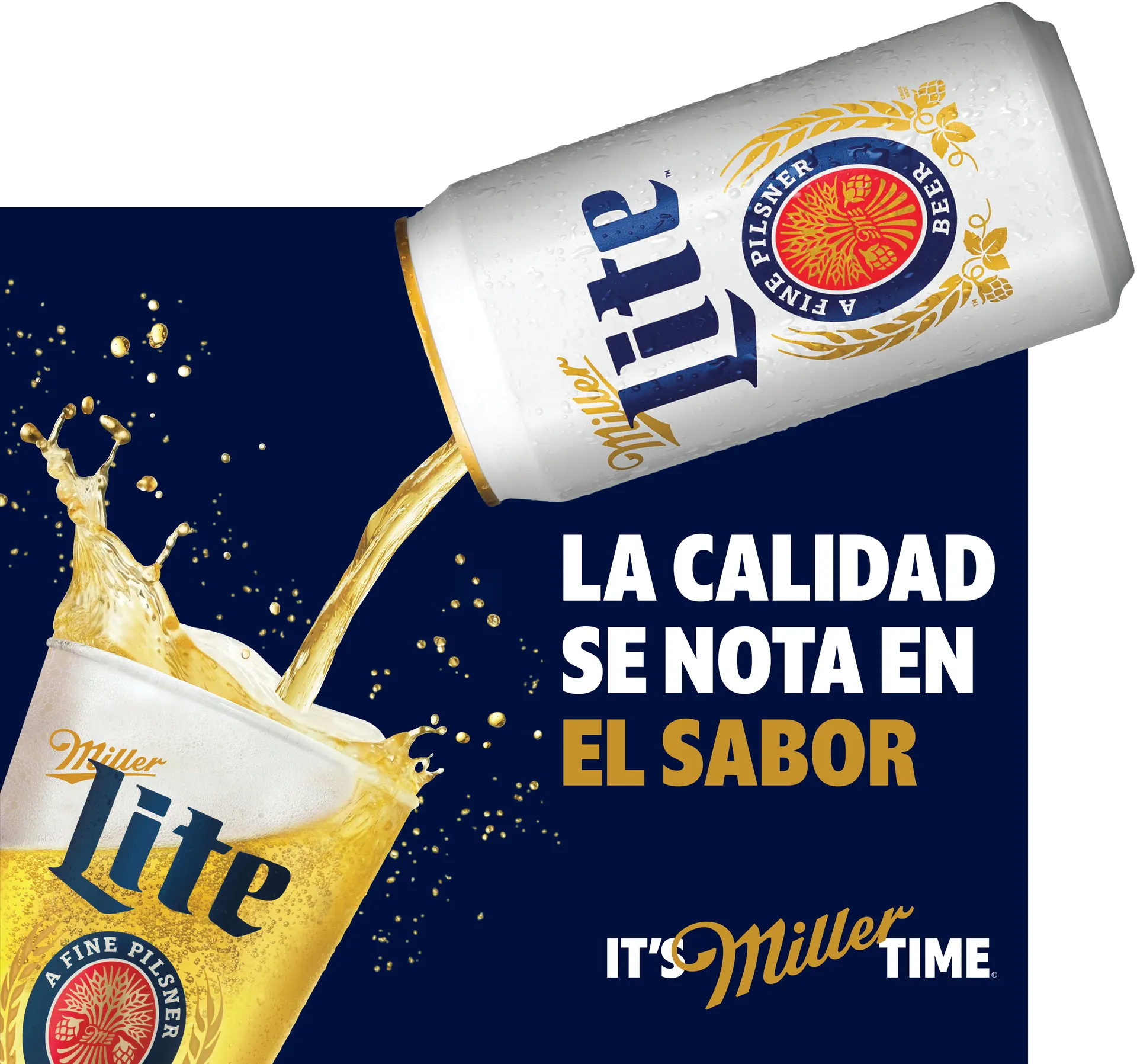MILLER LITE. LATIN AMERICA CAMPAIGN campaign asset 3