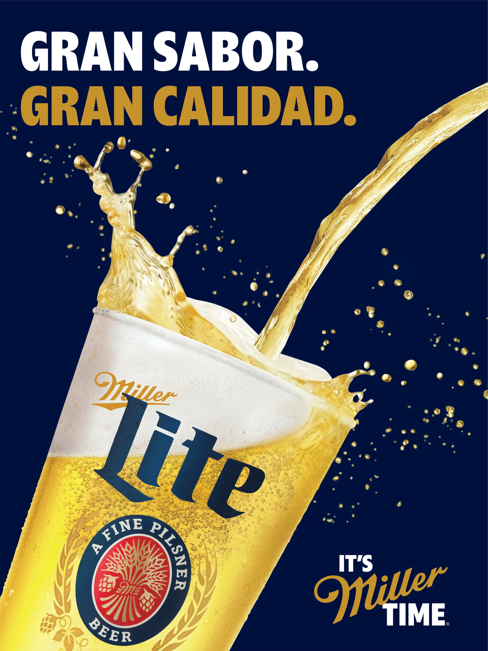 MILLER LITE. LATIN AMERICA CAMPAIGN campaign asset 4