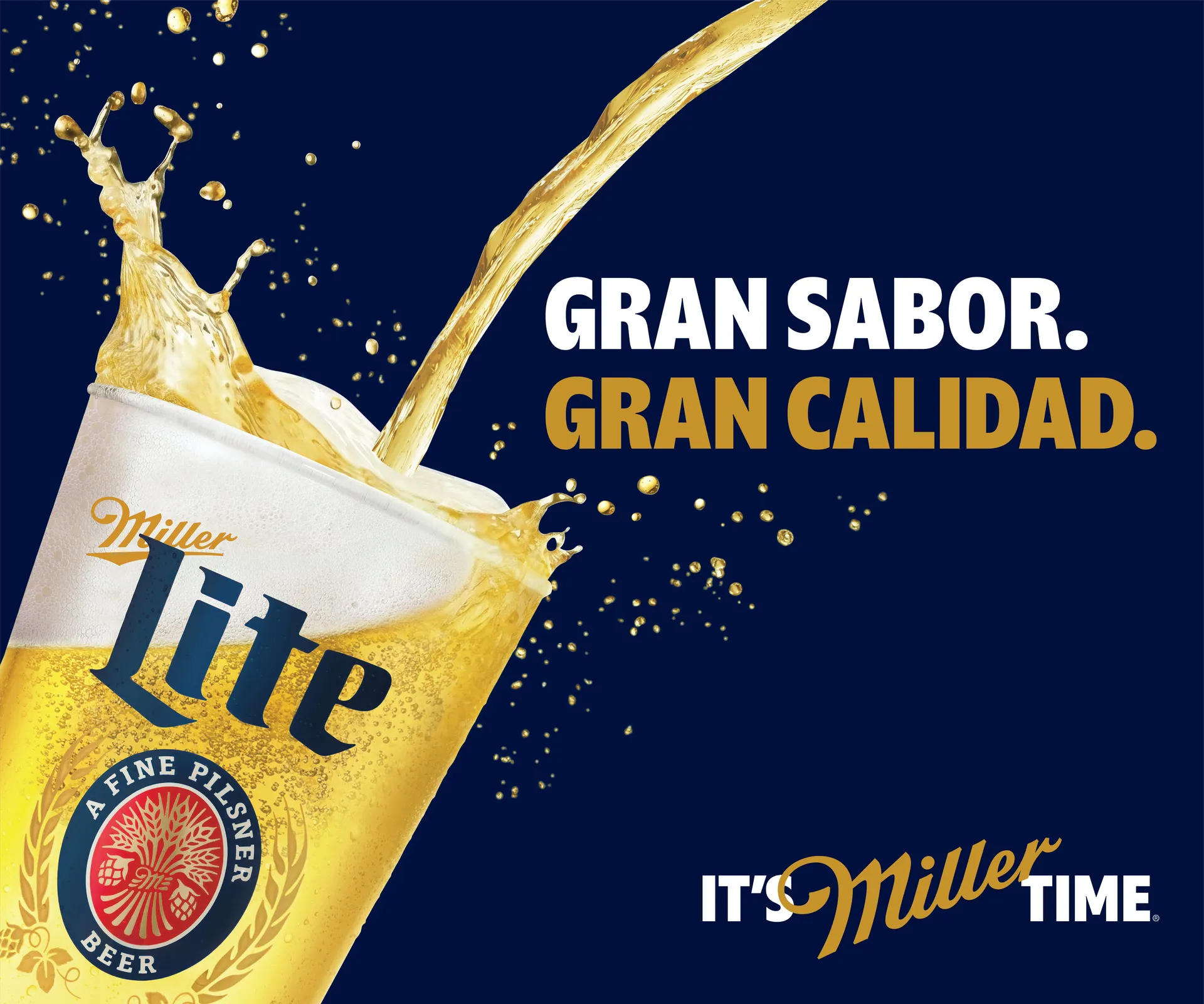 MILLER LITE. LATIN AMERICA CAMPAIGN campaign asset 5