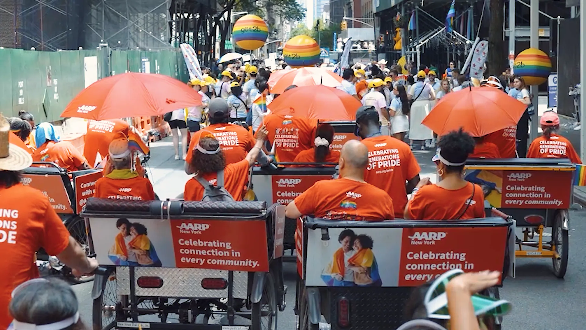 AARP NEW YORK. PRIDE MARCH 2022 / 2023 / 2024 / 2025 campaign asset 5