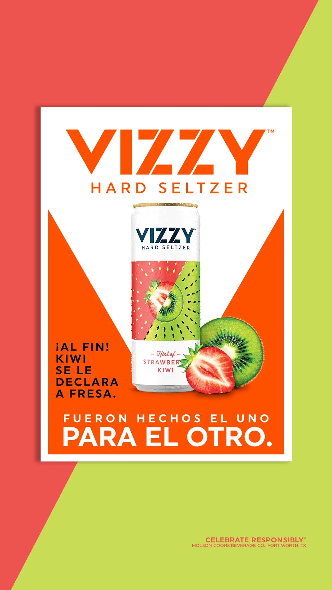 VIZZY HARD SELTZER. INTRODUCCIÓN LATAM campaign asset 5