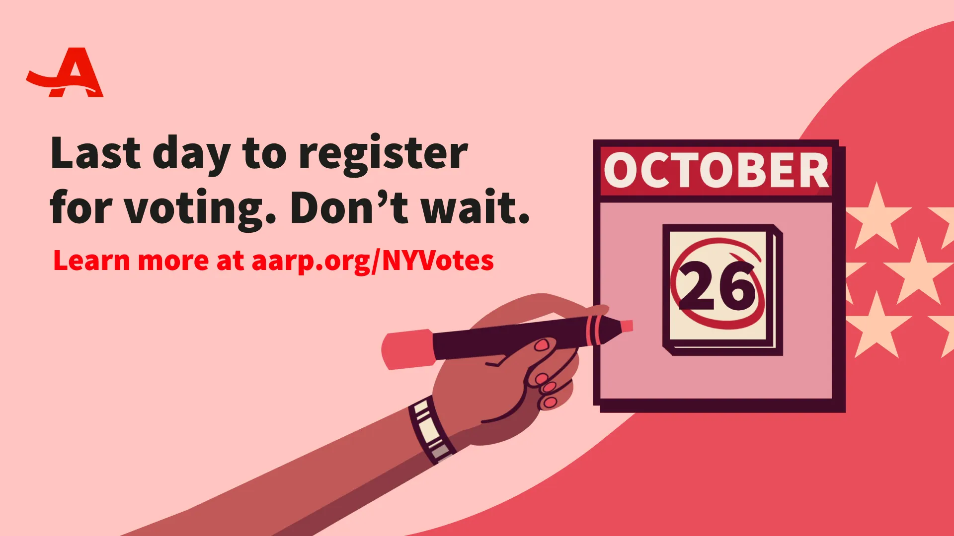 AARP NEW YORK. VOTER EDUCATION CAMPAIGN 2023 / 2024 / 2025 campaign asset 7